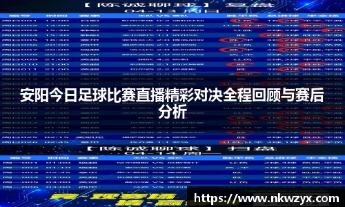 安阳今日足球比赛直播精彩对决全程回顾与赛后分析