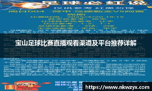 宝山足球比赛直播观看渠道及平台推荐详解