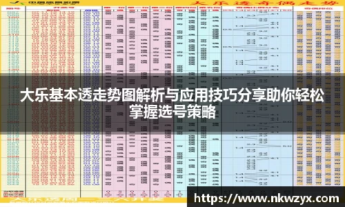 大乐基本透走势图解析与应用技巧分享助你轻松掌握选号策略